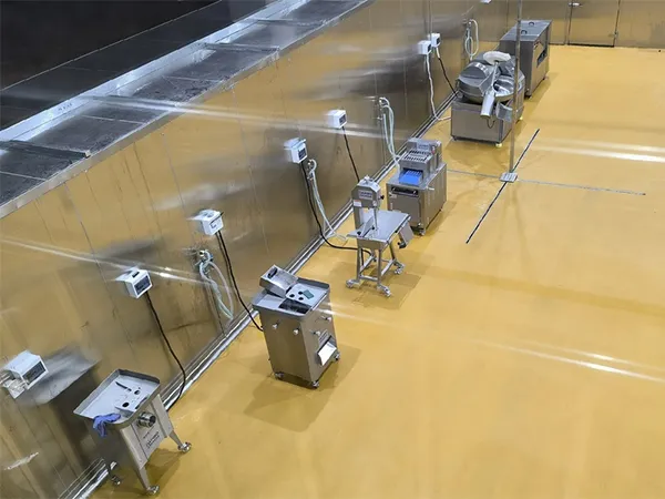 Soluções completas para o processamento de carnes e vegetais em cozinhas centrais