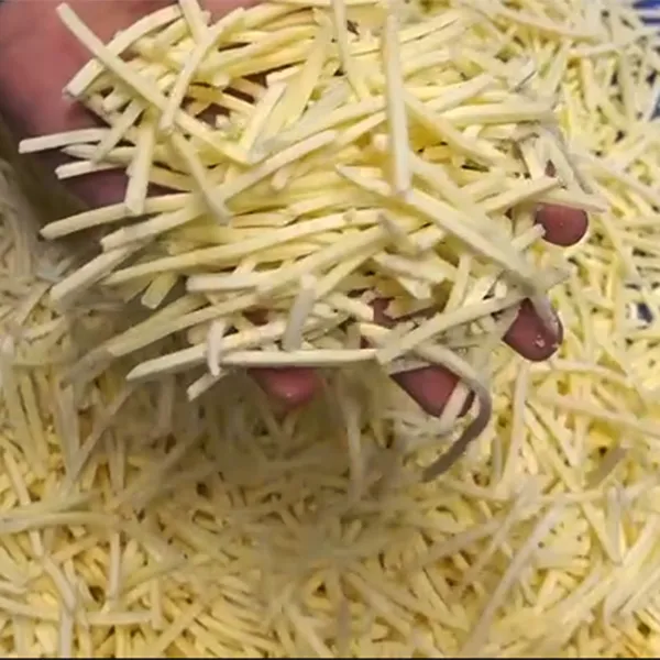 Cortadora de queijo em tiras