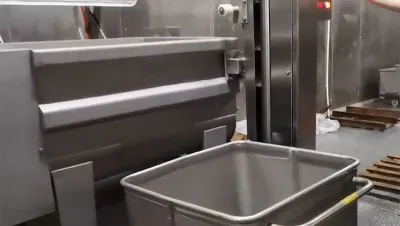 Misturador de carne de eixo duplo, DRB-ZJB400