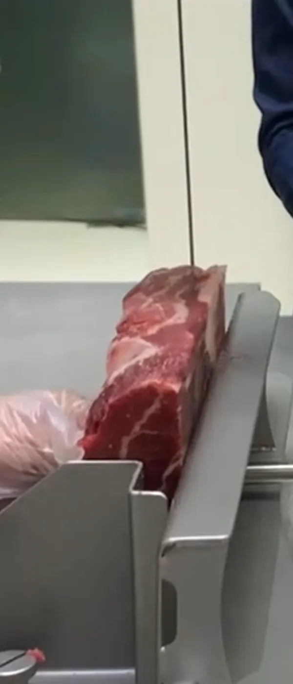Serra fita para carne padrão europeu