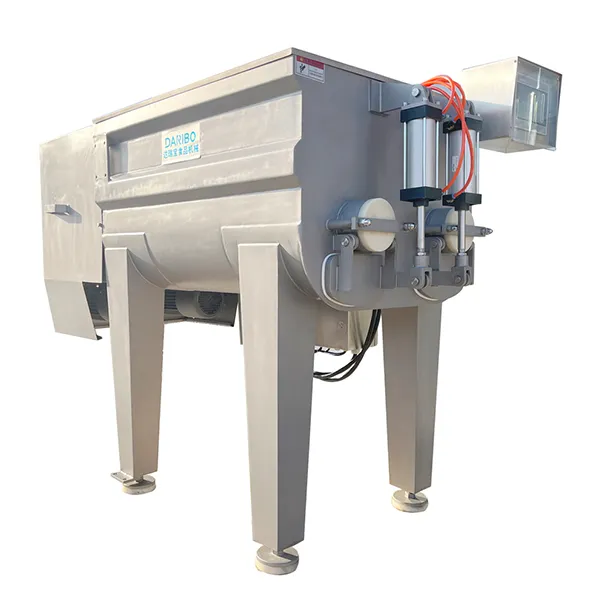 Misturador de carne de eixo duplo (400-3000L)