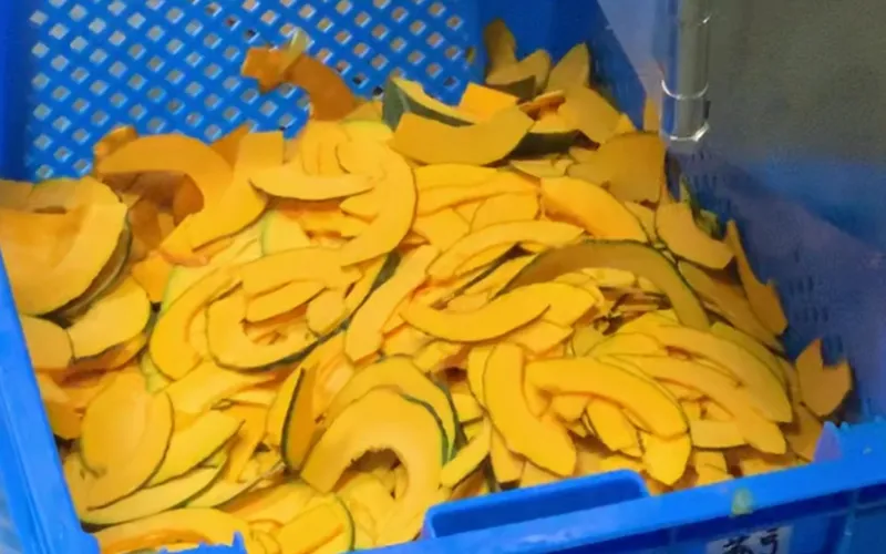 Máquinas industriais para legumes e vegetais